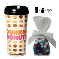 16 Oz. Plastic Travel Mug with Candy Stars